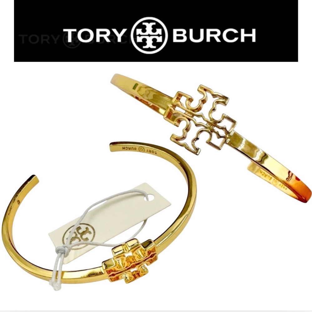 TORY BURCH Gold Tone Cuff Bracelet, NWT